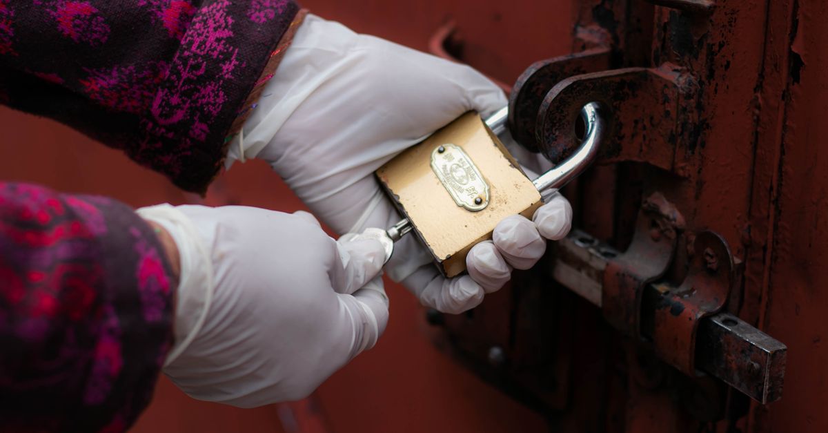 locksmith unlocking front door — Cloisters locksmith NYC